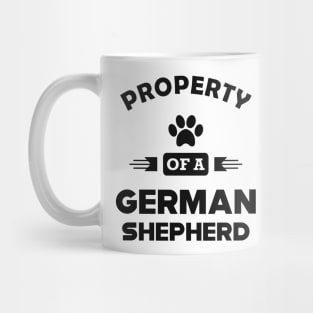 German Shepherd - Property of a German Shepherd Mug